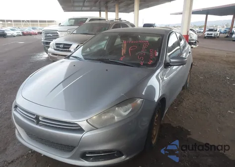 2016 Dodge Dart Se z USA, uszkodzony, nr VIN 1C3CDFAA6GD539953